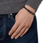 Monemel Swarovski  Rose Gold Kalpli   Bileklik (Altın Kaplama)